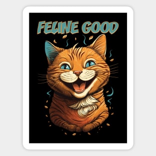 Feline Good Kitten - Purrfect for Cat Lovers Magnet